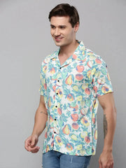 Men Multi Printed Casual Shirt-RESORTPRINT-5299-Multi