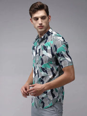 Men Multi Printed Casual Shirt-OMANPRINT-1577-Multi