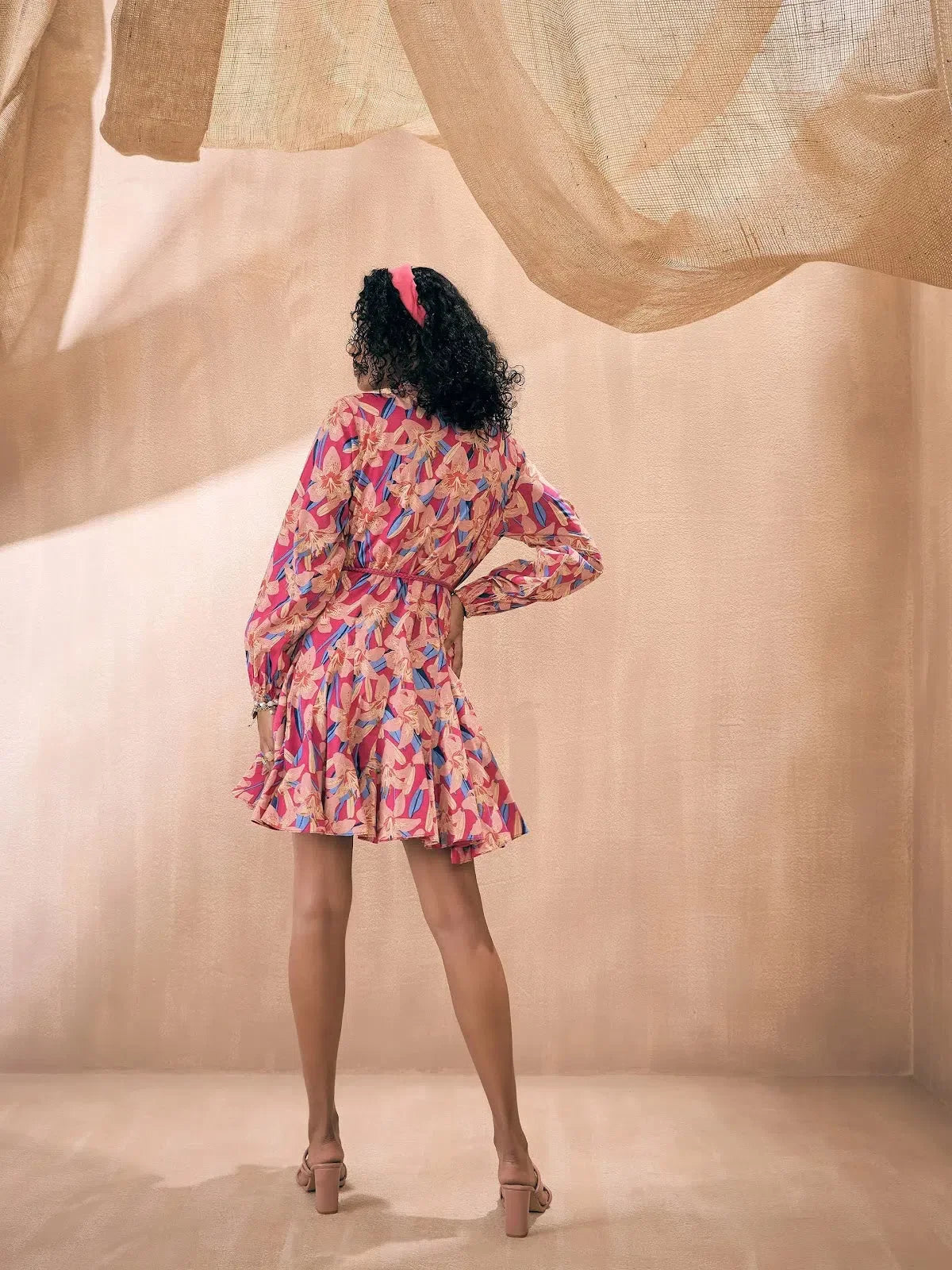 Fuchsia Floral Shirt Dress | Women's Western Wear Fuchsia Floral Shirt Dress | Women's Western Wear