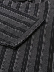 Women's Black Solid Kurta SetKC-844-Black