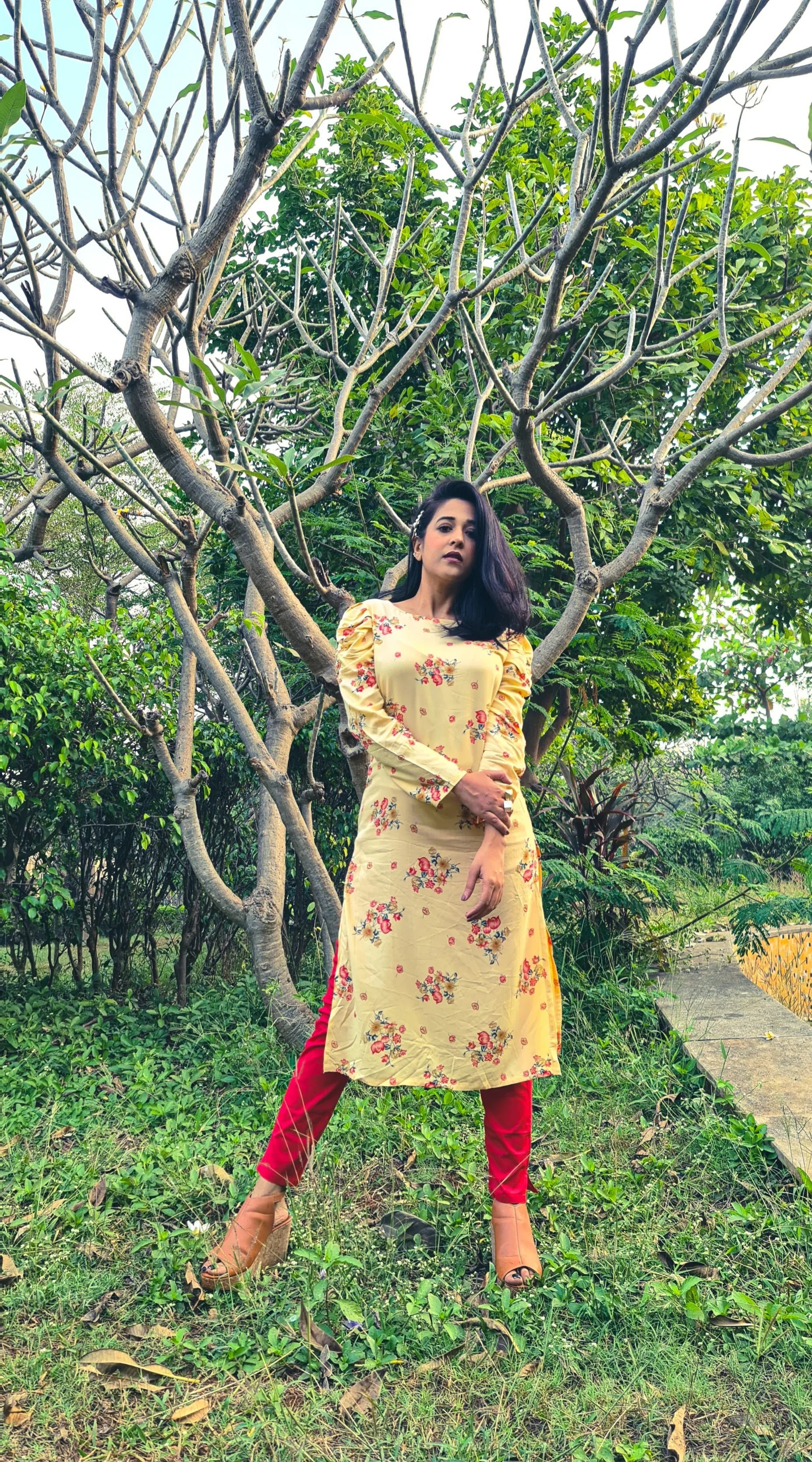 DesiQlo Women Kurta & Kurtis - Yellow - JOK_1392_Yellow_S