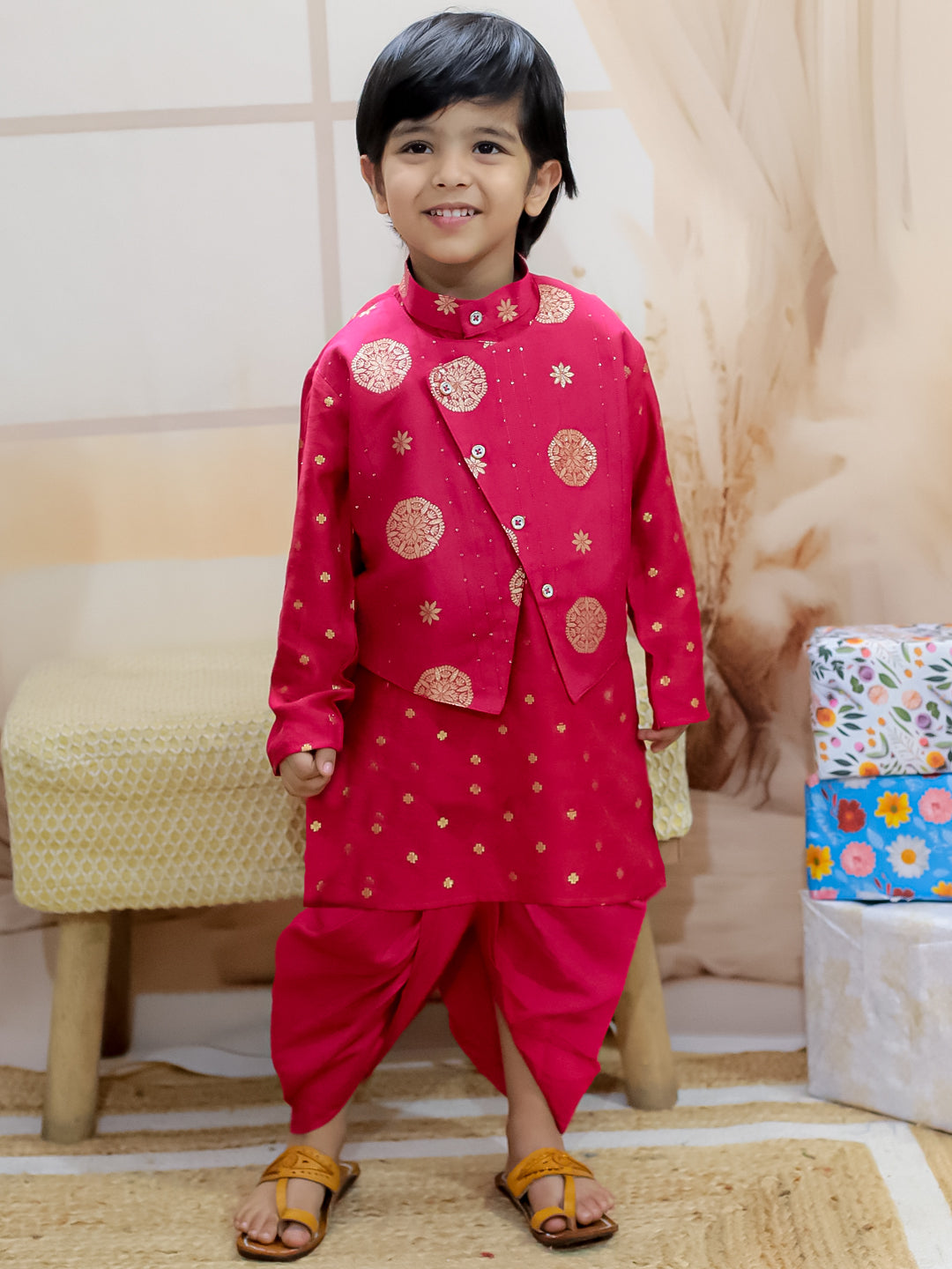 Dhoti Kurta Set for Boys | BR24DK65MRA