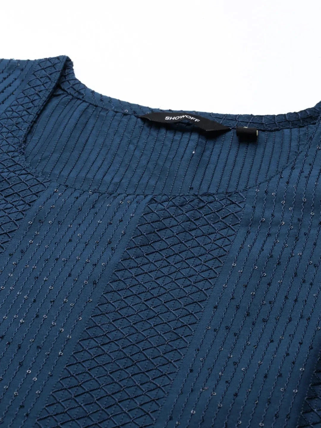 Teal Embroidered Kurta Set | Women's Designer Kurta Sets