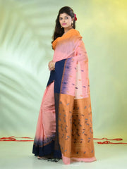 Brown Bengali Style Mulmul Cotton Soft Saree-MA62MCT33750038
