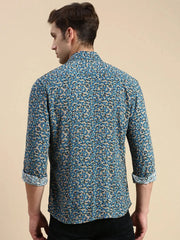 Men Multi Printed Casual Shirt-GURJANPRINT-5403-Multi