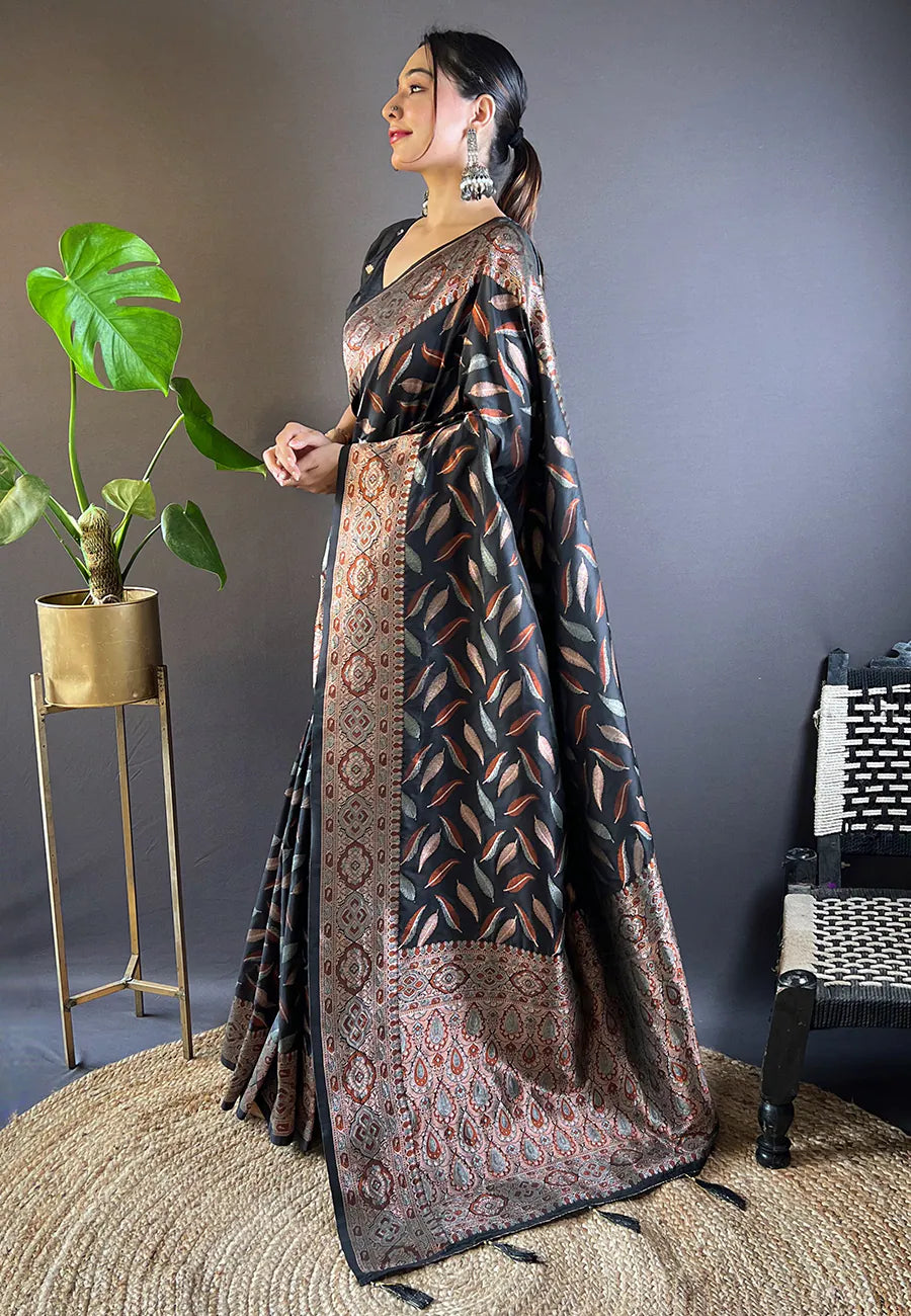Authentic Kanchipuram Silk Saree | Handcrafted Indian Attire
