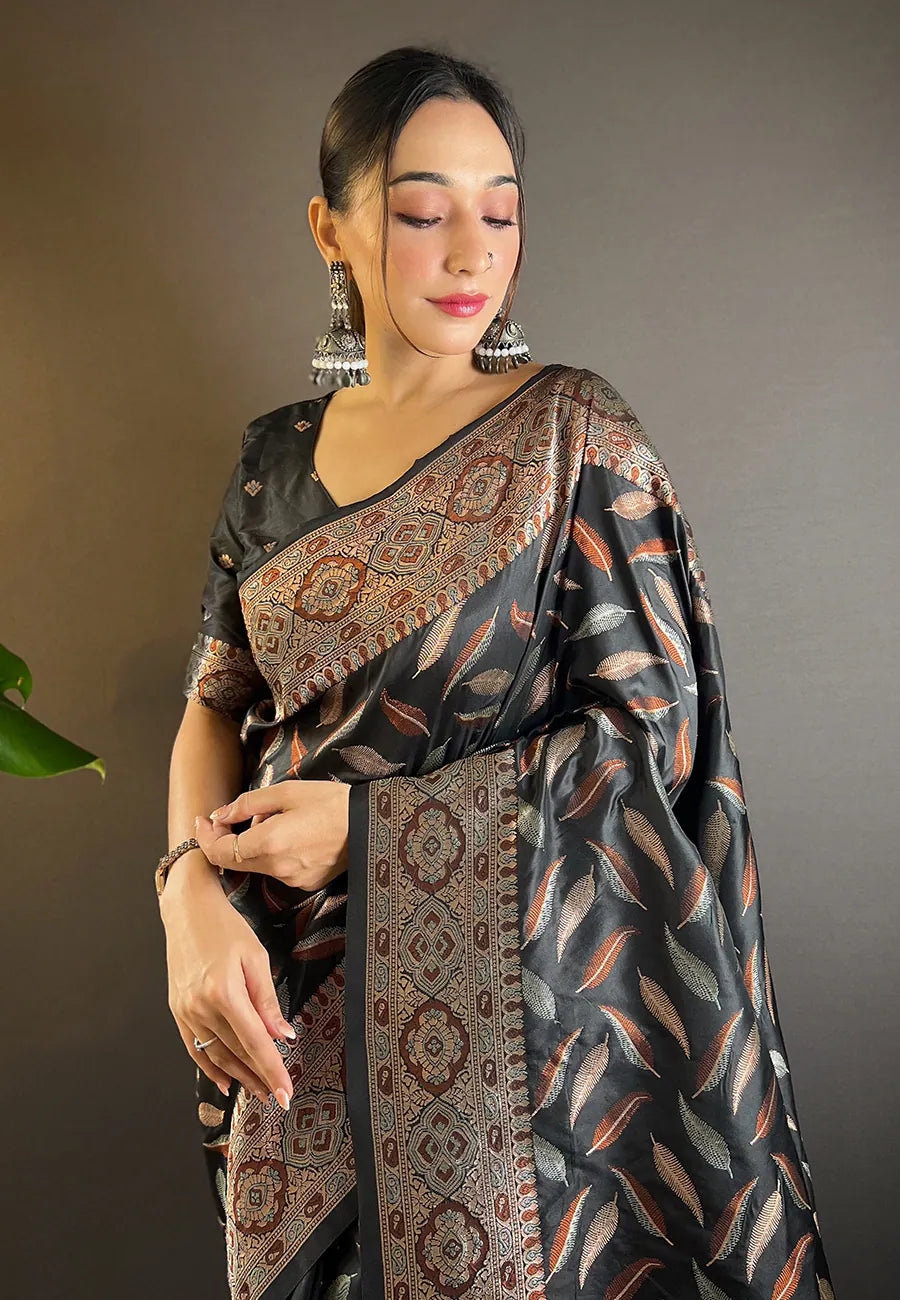 Authentic Kanchipuram Silk Saree | Handcrafted Indian Attire