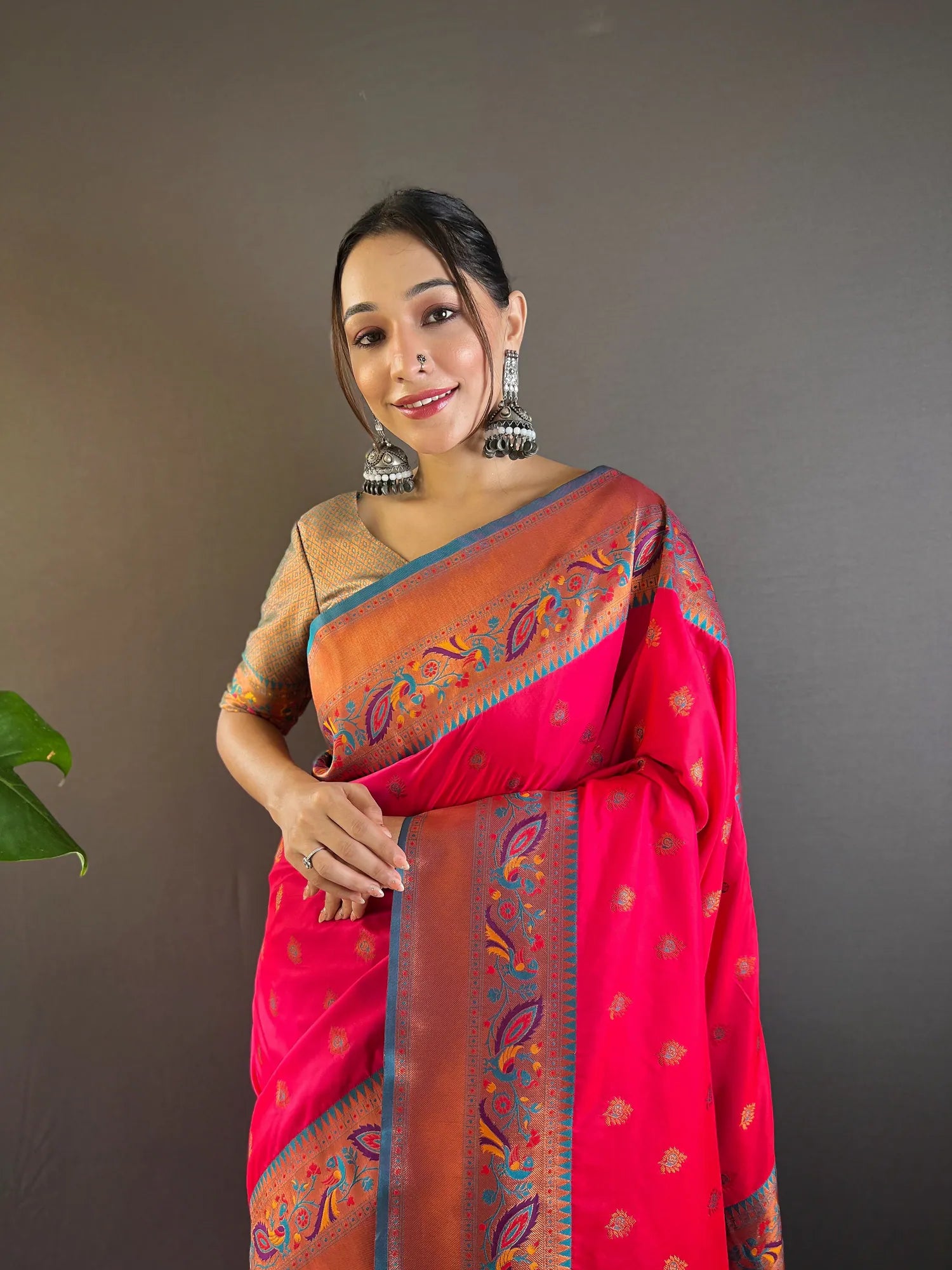 Red Paithani Saree: Designer Indian Wedding Sarees