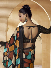 Womens Premium Fashion Ethnic Multi Color Saree-MLSHWSA2078MUL0ONE