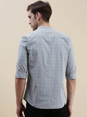 Men Multi Checked Casual Shirt-LAVINIA-0865-Multi
