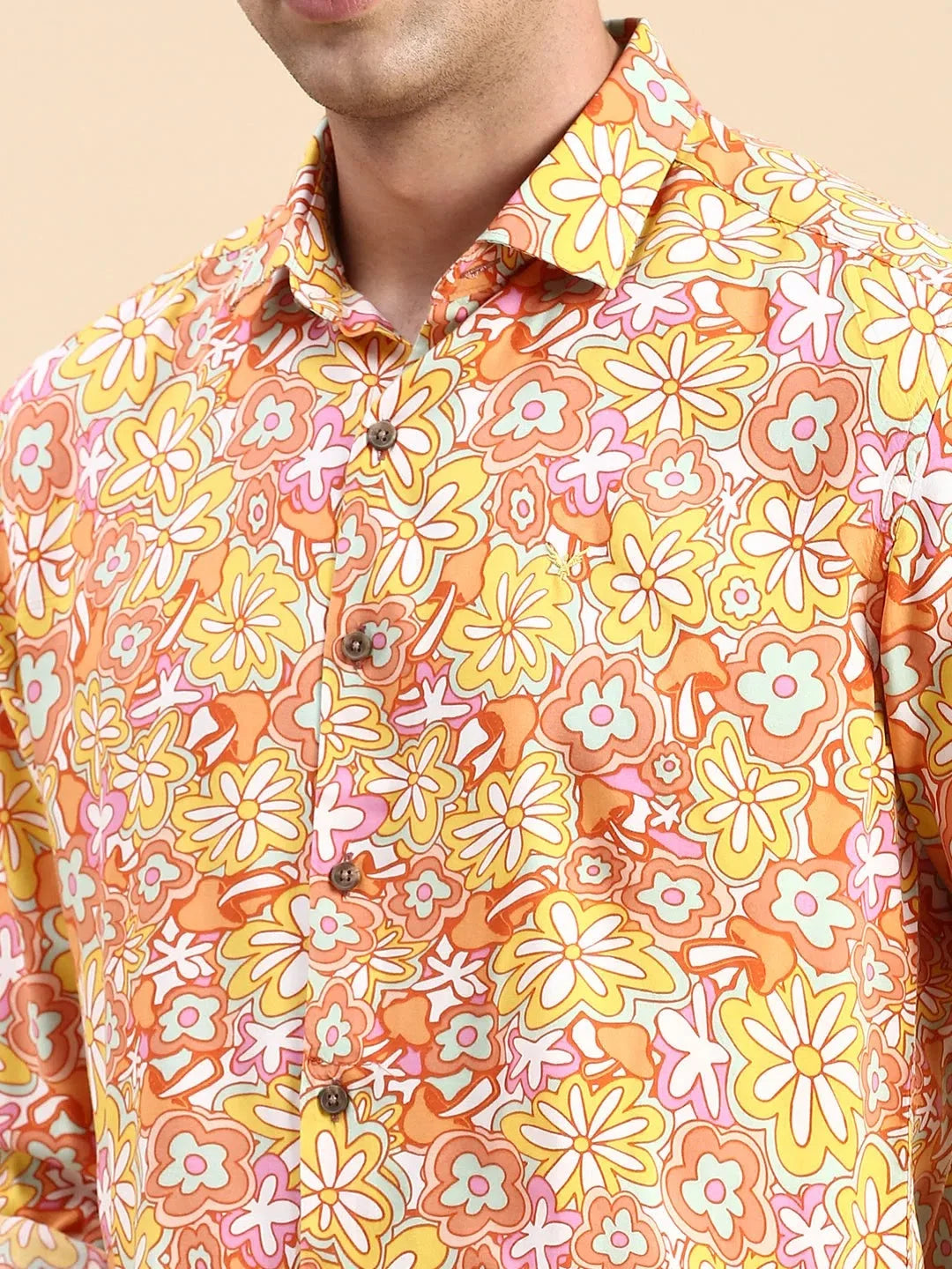 Multi Printed Mens Shirt - Trendy Cotton Shirt | DesiQlo