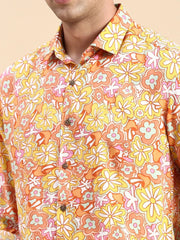 Men Multi Printed Casual Shirt-GURJANPRINT-5408-Multi