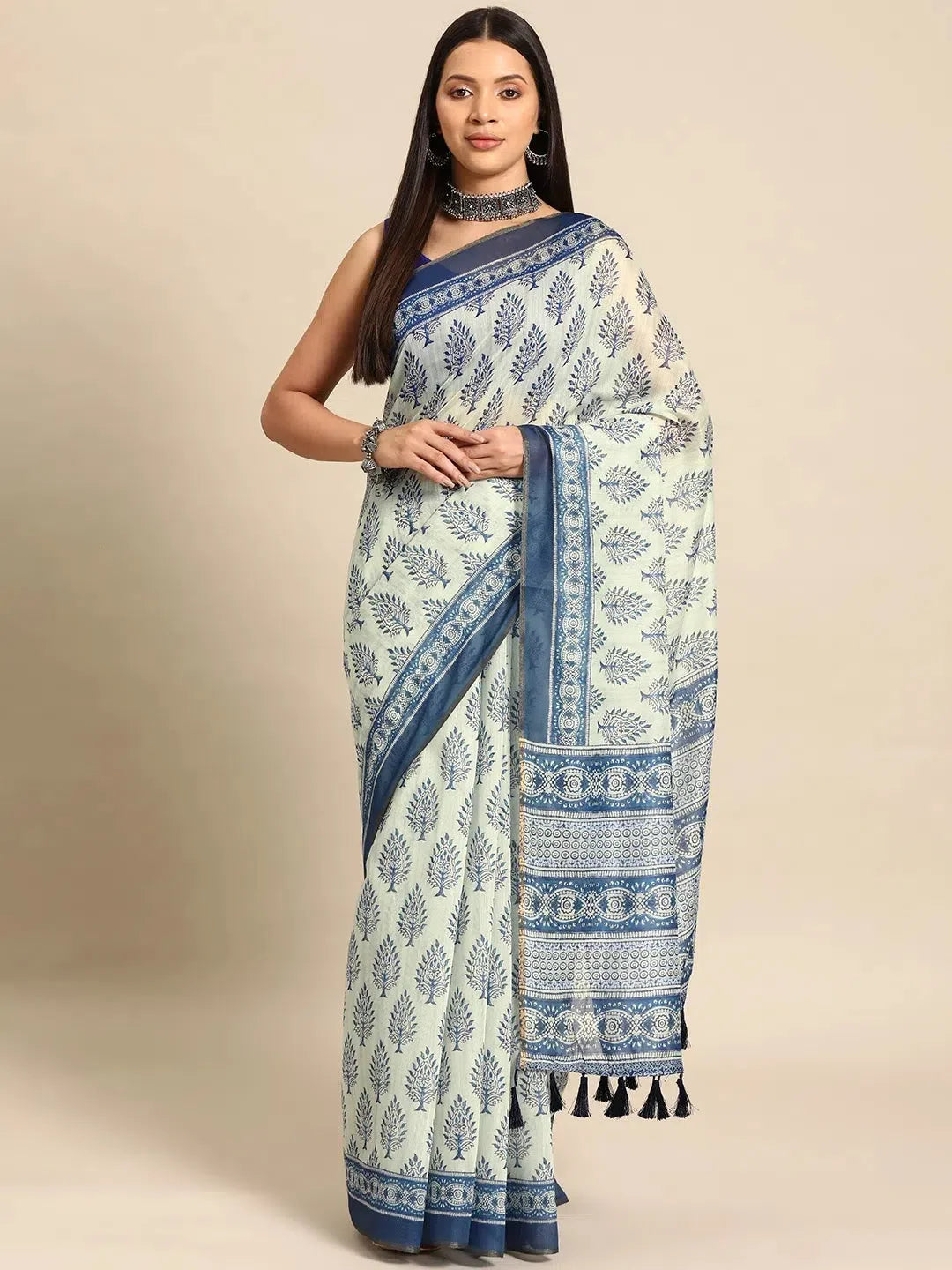 Pastel Cotton Saree | Soft & Stylish Designer Sarees India