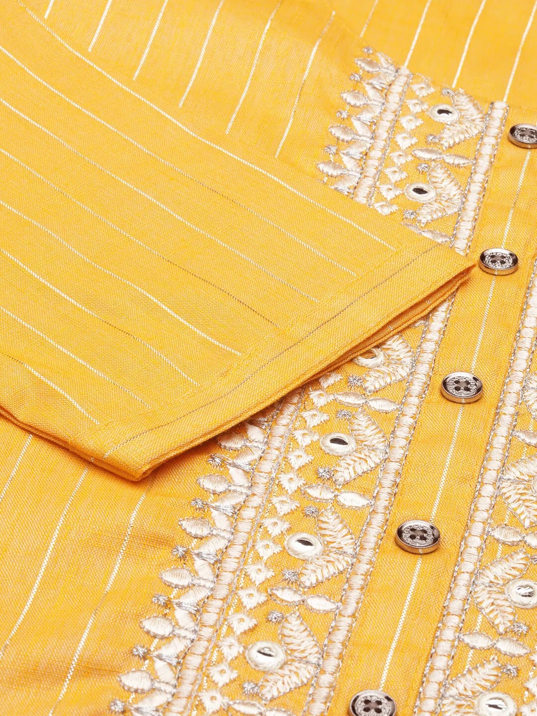 Yellow Printed Kurta: Modern Indian Kurtas for Women Online