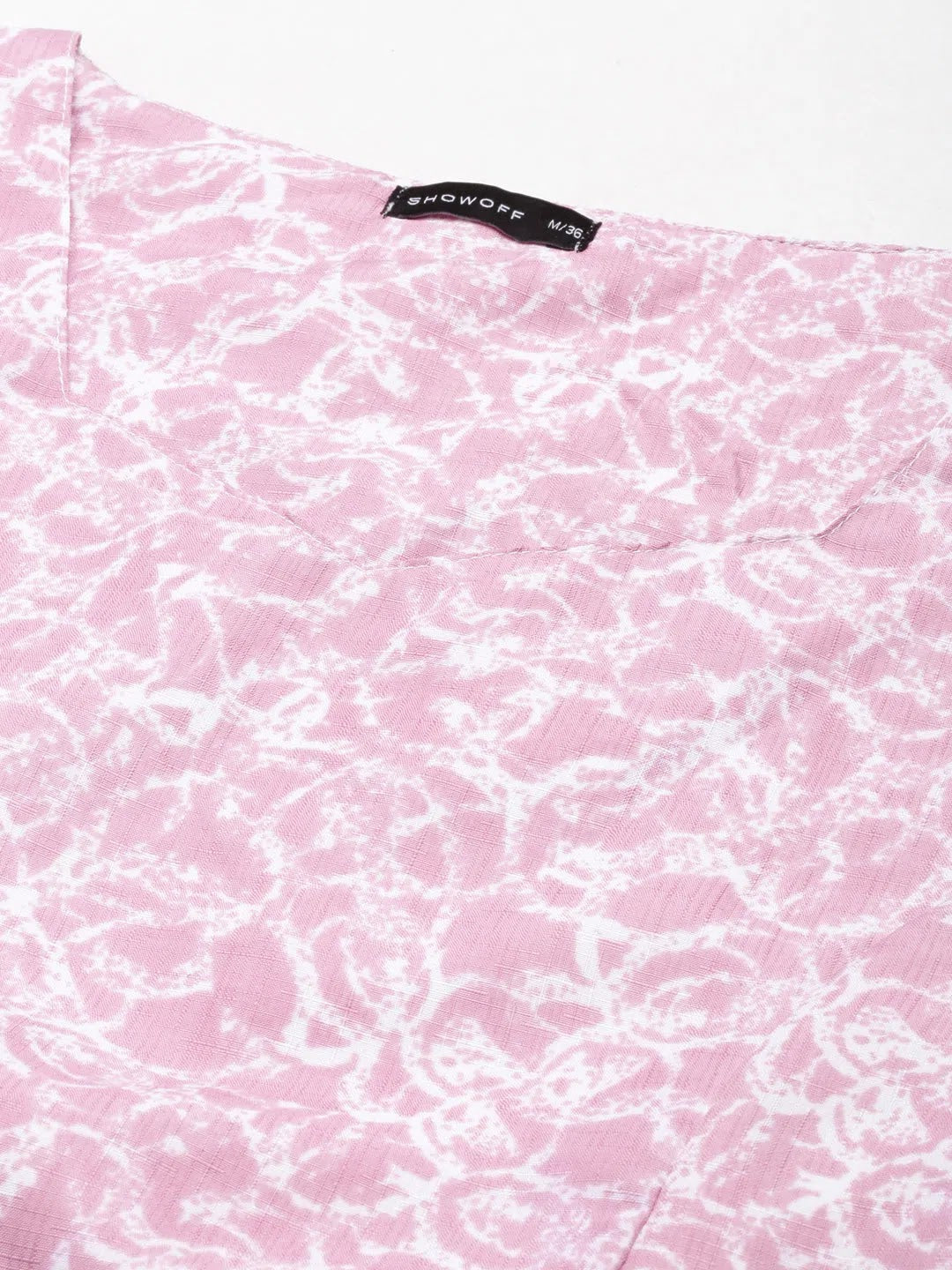 Women's Pink Tie Dye Co Ord Set | Cotton Two Piece Sets