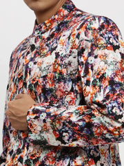 Men Multi Printed Blazer-SOBLZ-85-06-Multi