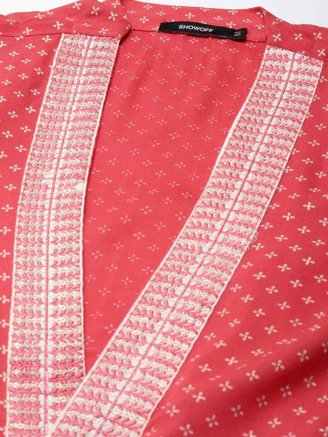 Off White Solid Anarkali Kurta - Women's Cotton Anarkali