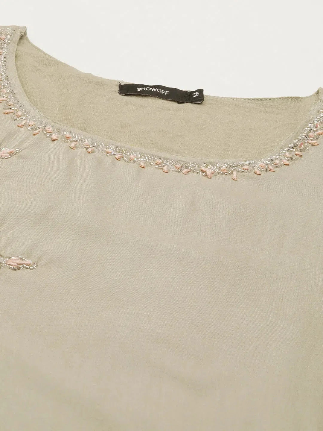 Olive Printed Kurta Set | Cotton Indian Kurta Sets for Women