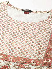 Women Sea Green Floral Kurta Set-HO-904-1eagreen