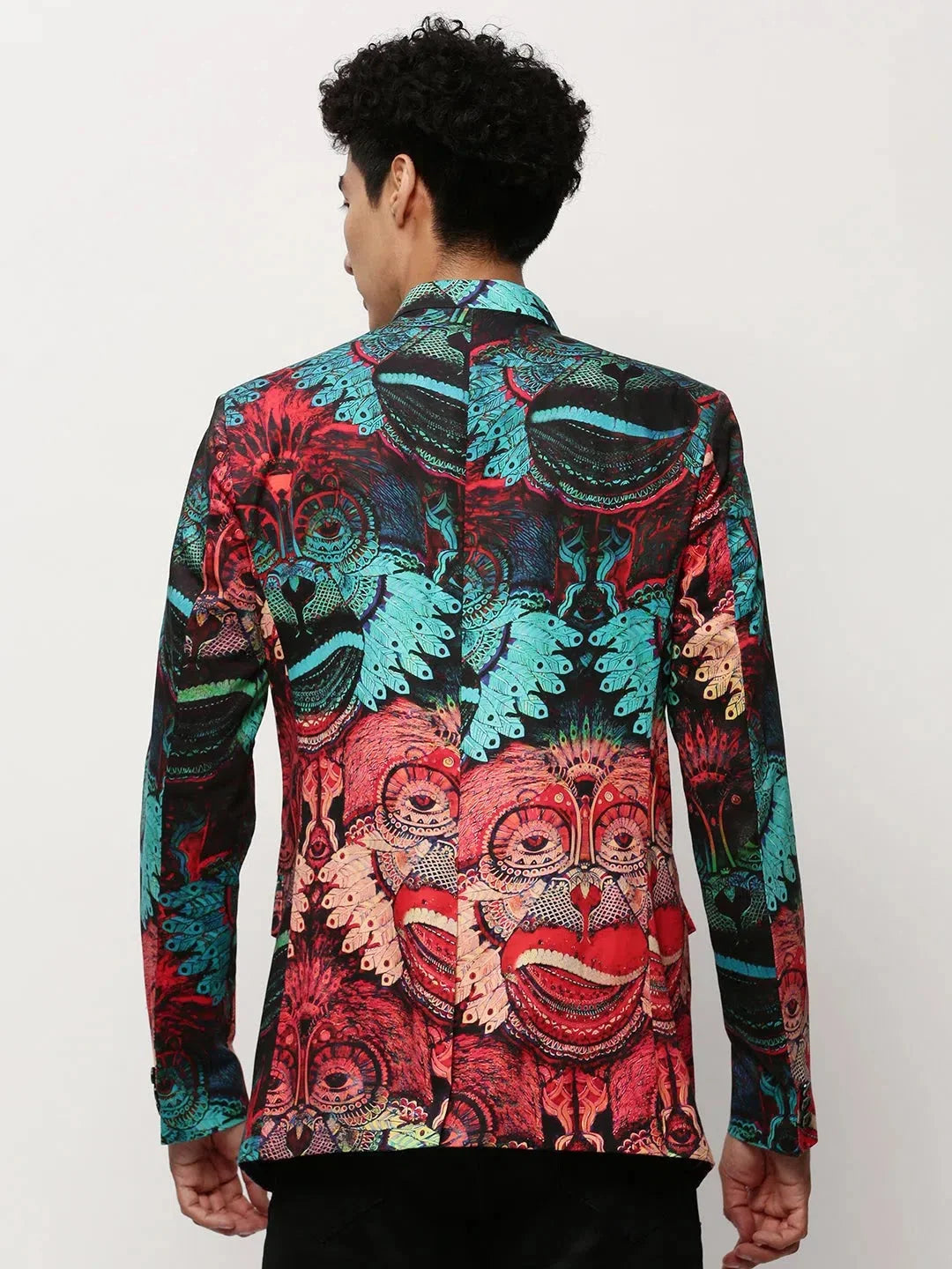 Multi-Print Nehru Jacket | Men's Ethnic Modi Jacket