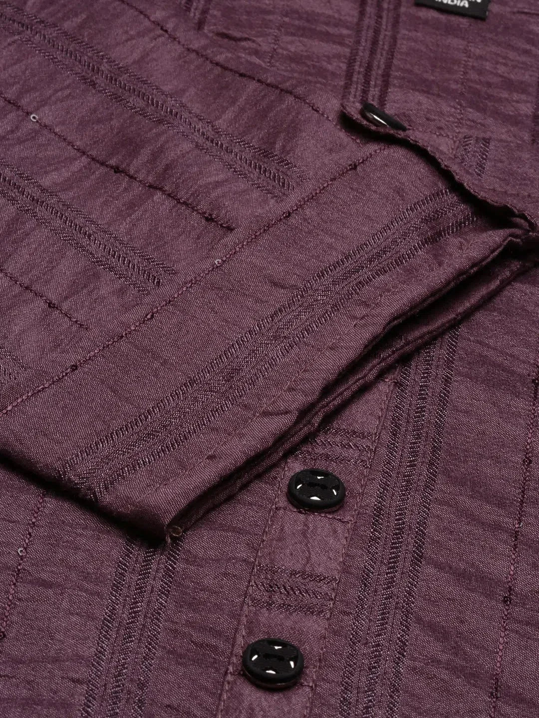 Violet Solid Kurta Set | Women's Cotton Kurta Sets Online