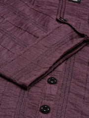 Women's Violet Solid Kurta SetKC-3300-Violet