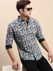 Men Multi Printed Casual Shirt-VEGAPRINT-5548-Multi