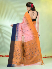 Brown Bengali Style Mulmul Cotton Soft Saree-MA62MCT33750038