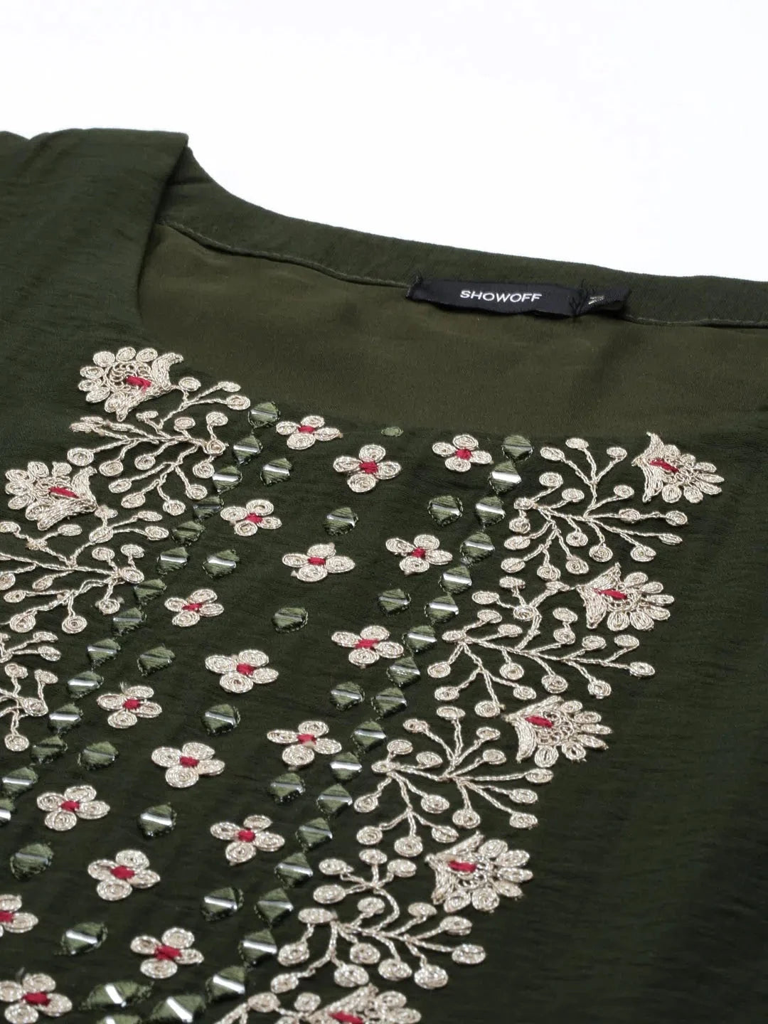 Sea Green Cotton Kurta: Classic Indian Kurtis for Women