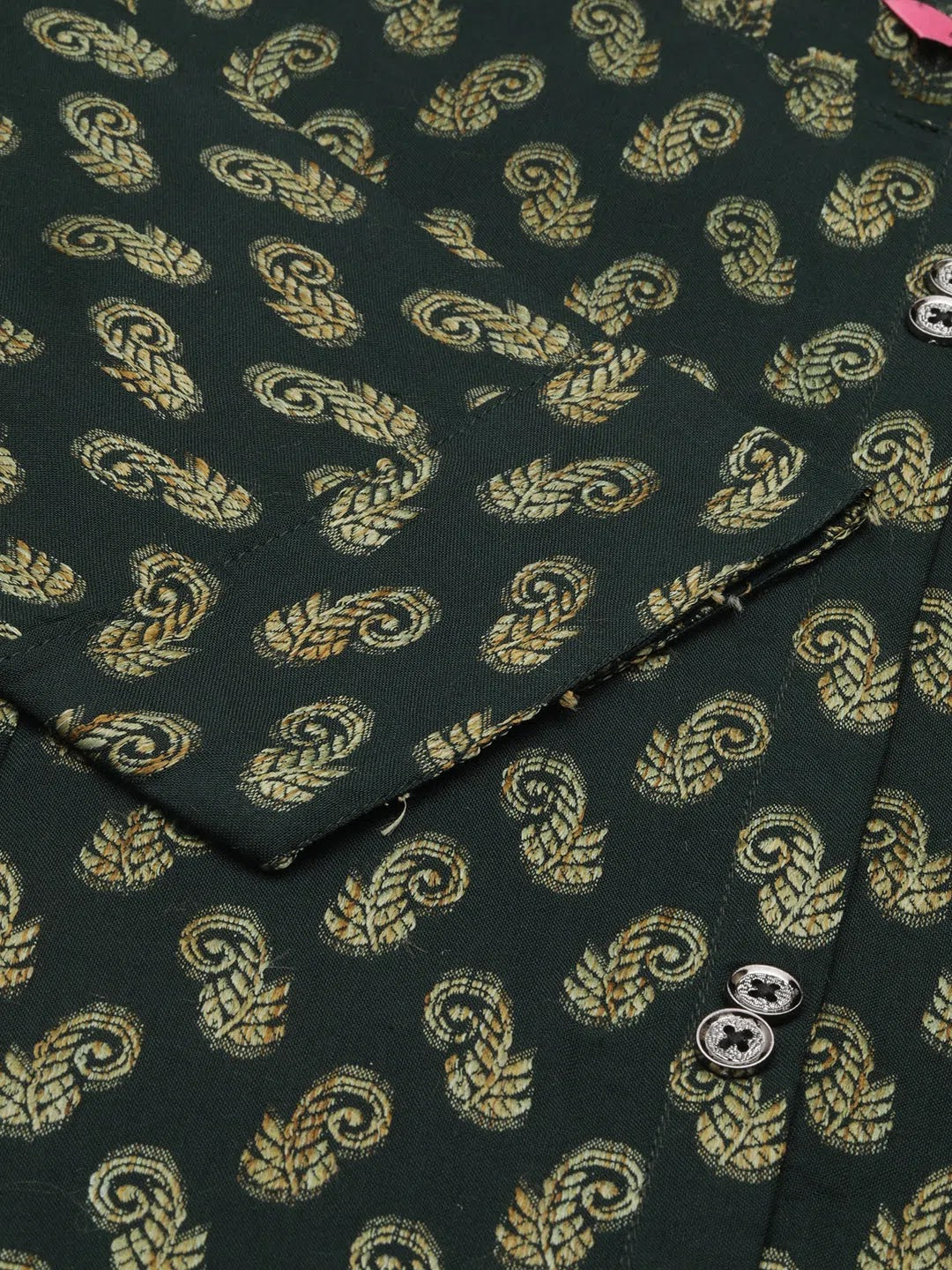 Green Cotton Kurta for Women - Solid Indian Kurta Designs