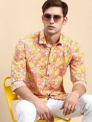 Men Multi Printed Casual Shirt-GURJANPRINT-5408-Multi