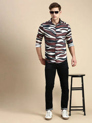 Men Multi Printed Casual Shirt-JORDANPRINT-4901-Multi