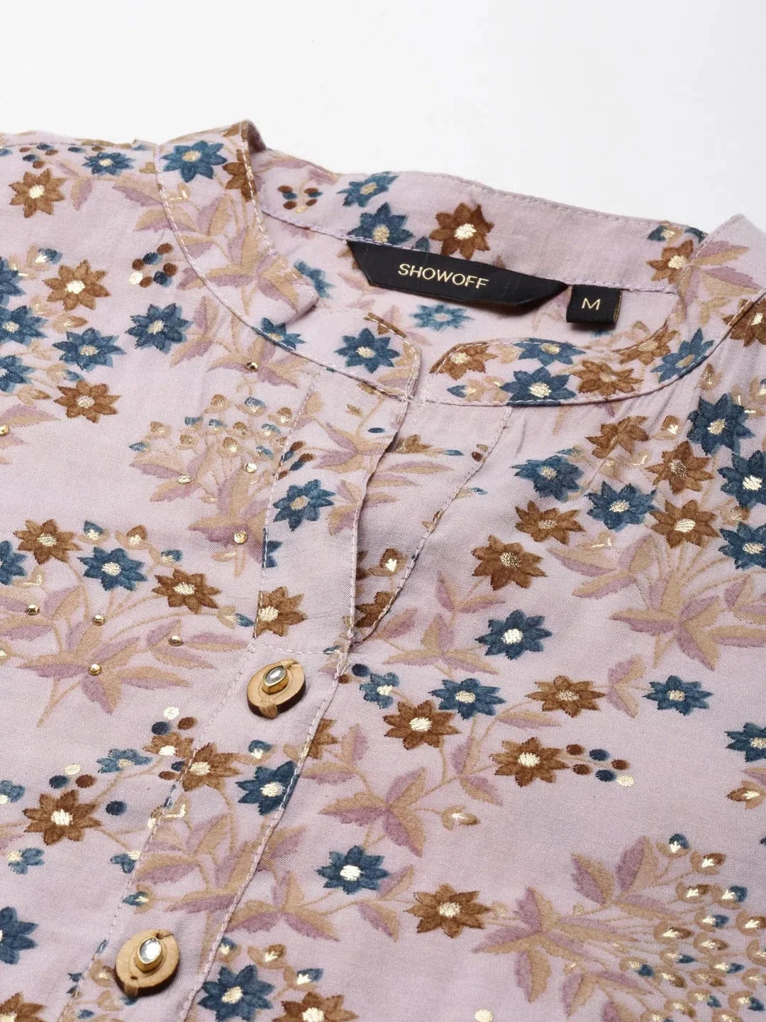 Pink Floral Printed Kurta Set for Women | Indian Kurta Sets