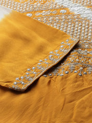 Women's Yellow Tie Dye Kurta Set-ON-617-Yellow