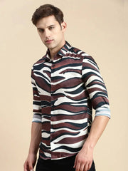 Men Multi Printed Casual Shirt-JORDANPRINT-4901-Multi