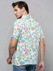 Men Multi Printed Casual Shirt-RESORTPRINT-5299-Multi