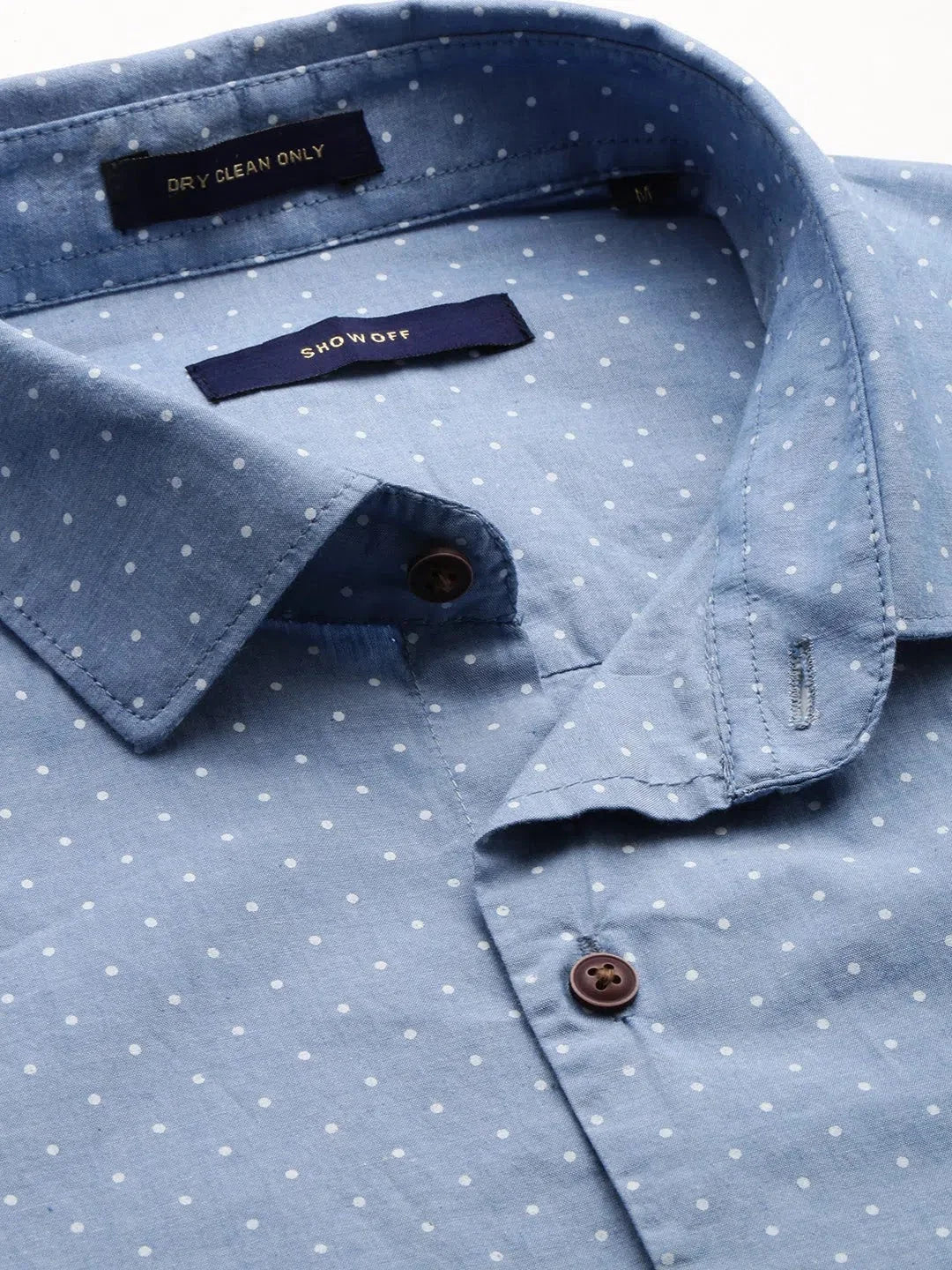 Men's Blue Printed Shirt | Cotton Casual Beach Shirts