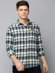 Men Multi Checked Casual Shirt-NEOCHECKS-5175-Multi
