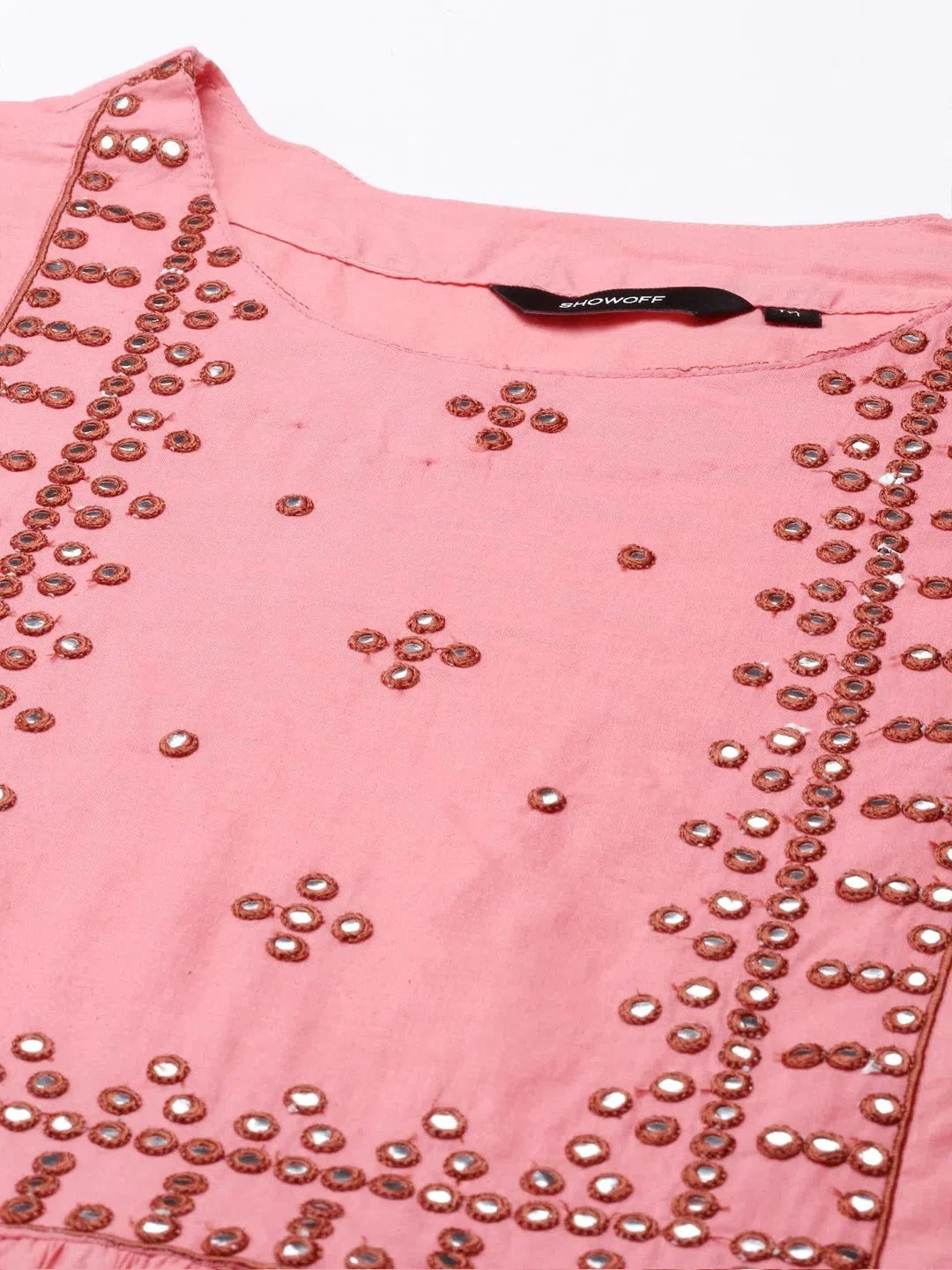 Pink Solid Cotton Kurta Sets for Women | Indian Kurta Sets