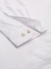 Men White Solid Casual Shirt-COLTONPLAIN-4510-White