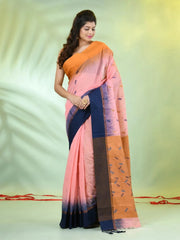 Brown Bengali Style Mulmul Cotton Soft Saree-MA62MCT33750038