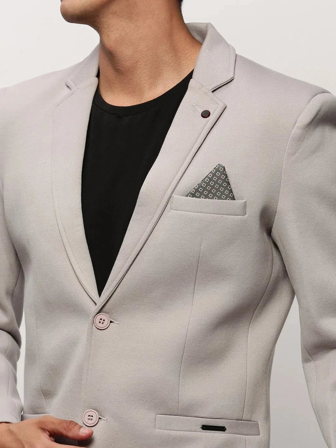 Grey Nehru Jacket - Men's Ethnic Nehru Jackets | DesiQlo