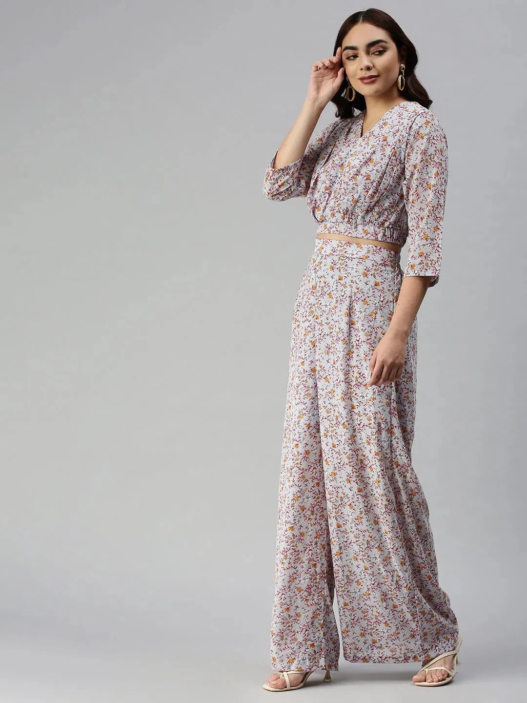 Floral Co Ord Set for Women | Two Piece Sets