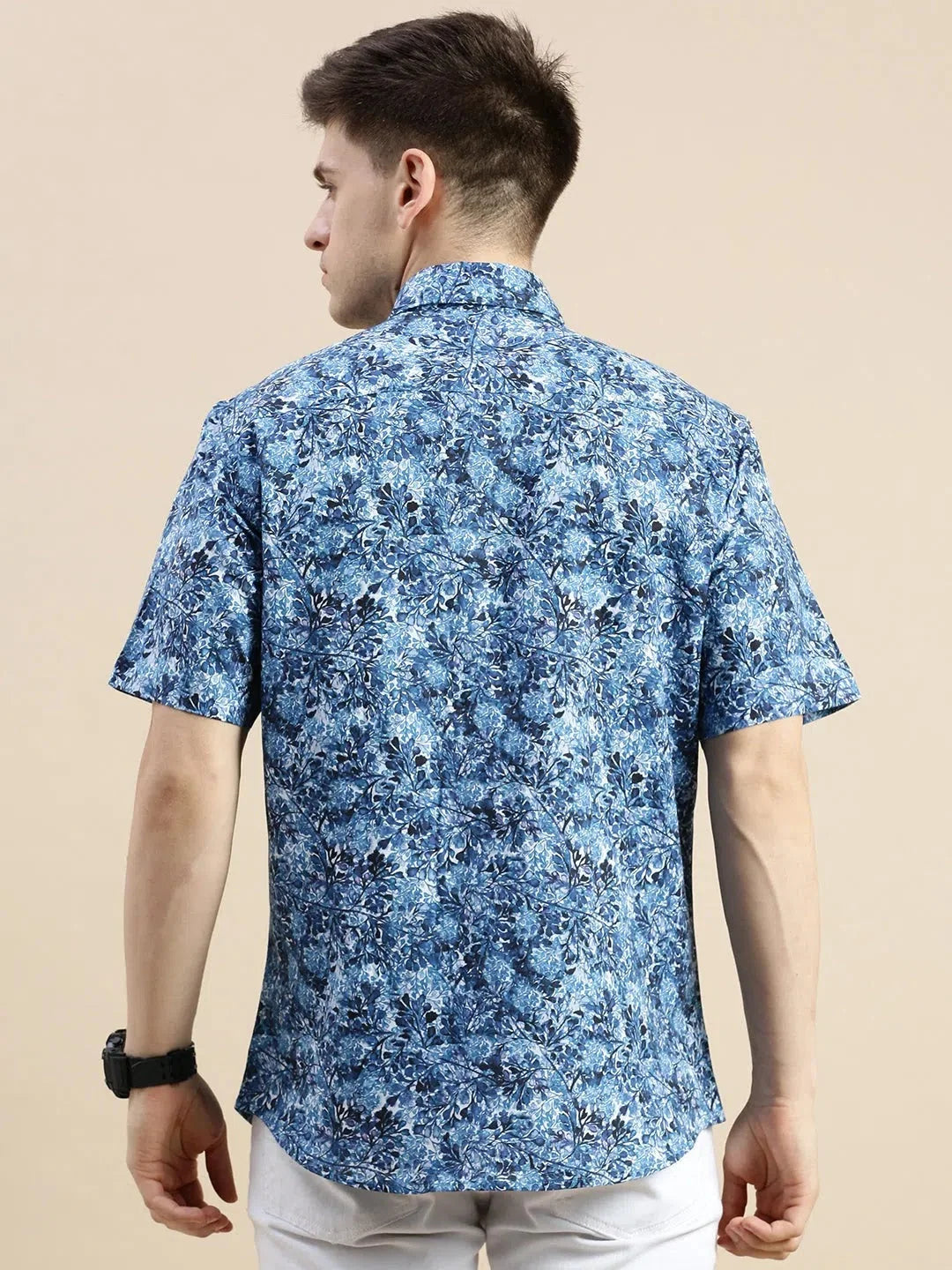 Multi Tropical Printed Shirt | Casual Cotton Mens Shirt