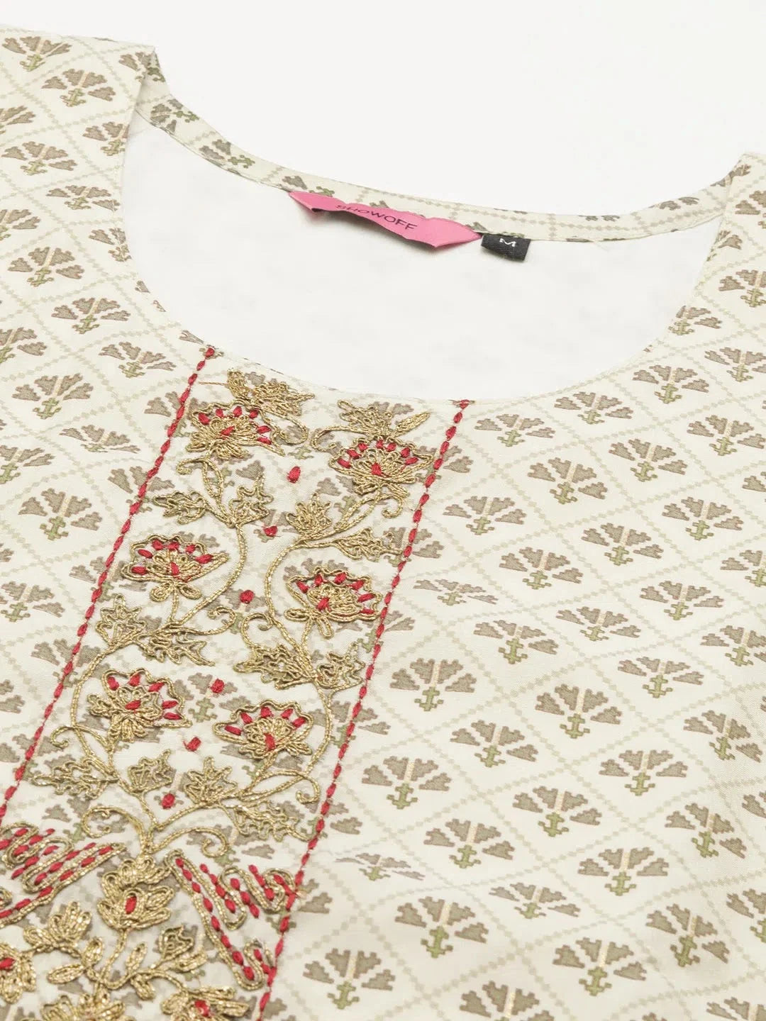 Green Printed Kurta Set | Women's Indian Kurta Sets