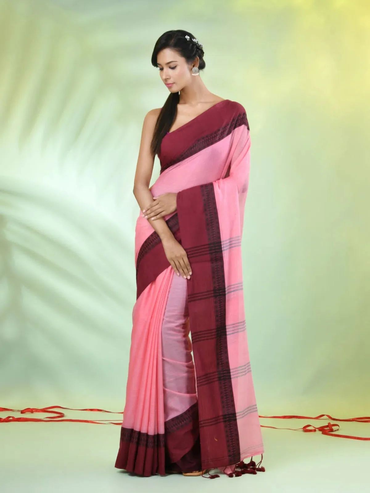 Pink Cotton Saree: Soft & Stylish | Indian Sarees