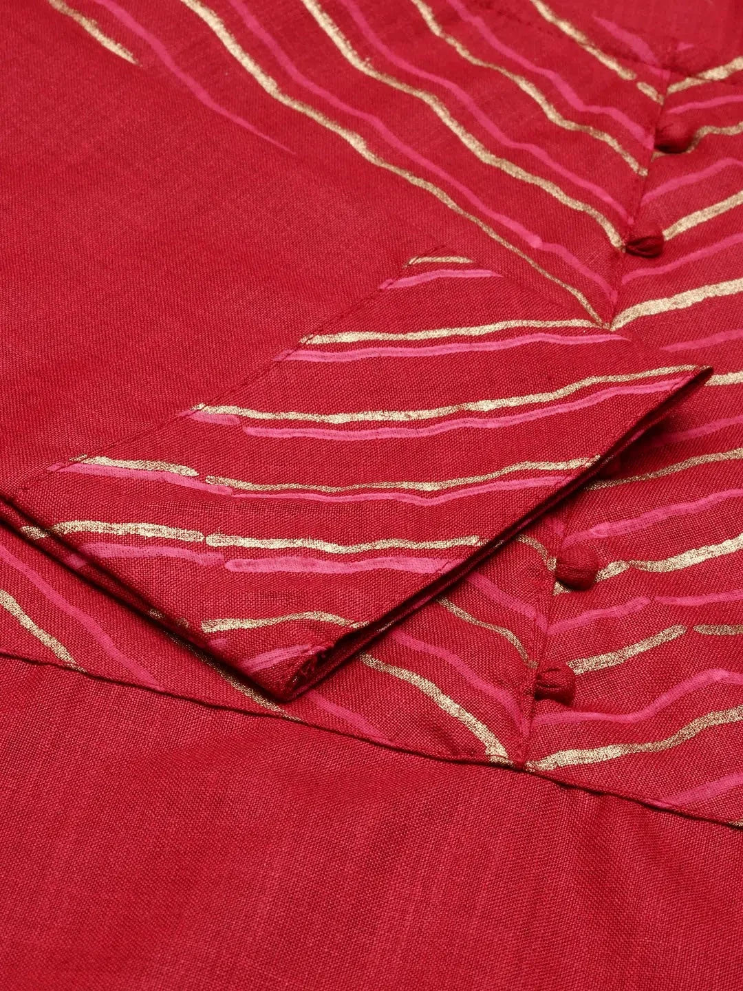 Maroon Cotton Kurta for Women | Solid Indian Kurtas Online