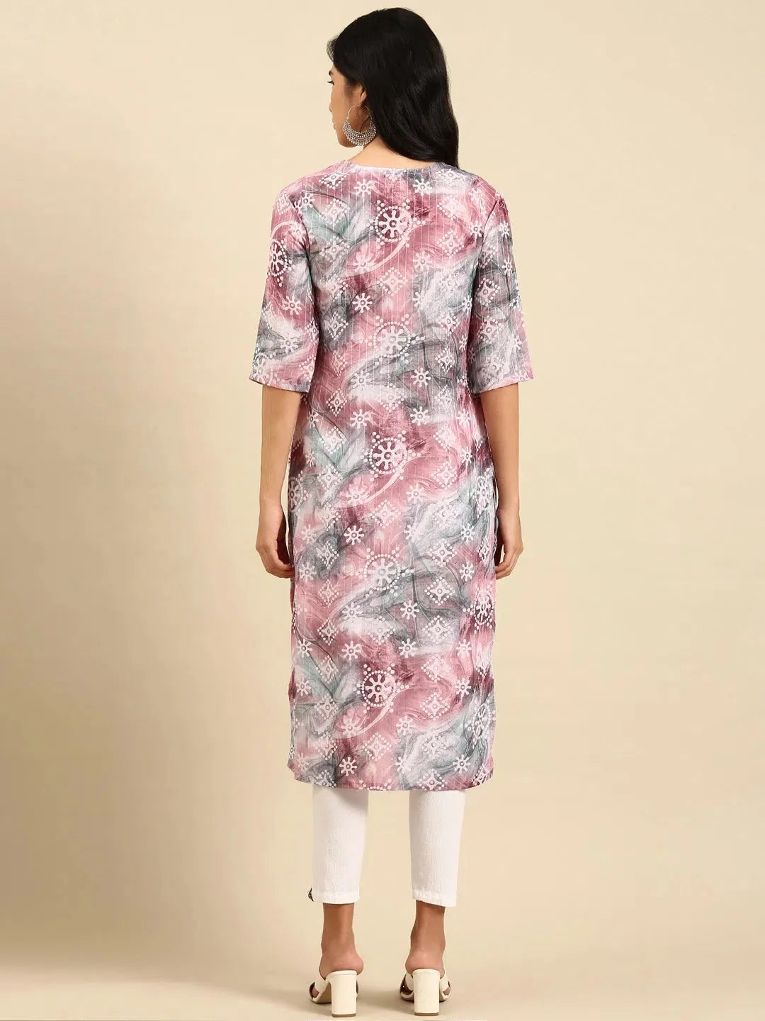 Embellished Indian Kurtas for Women | Multicolor Kurti Online