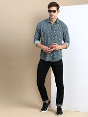 Men Multi Printed Casual Shirt-GURJANPRINT-5403-Multi
