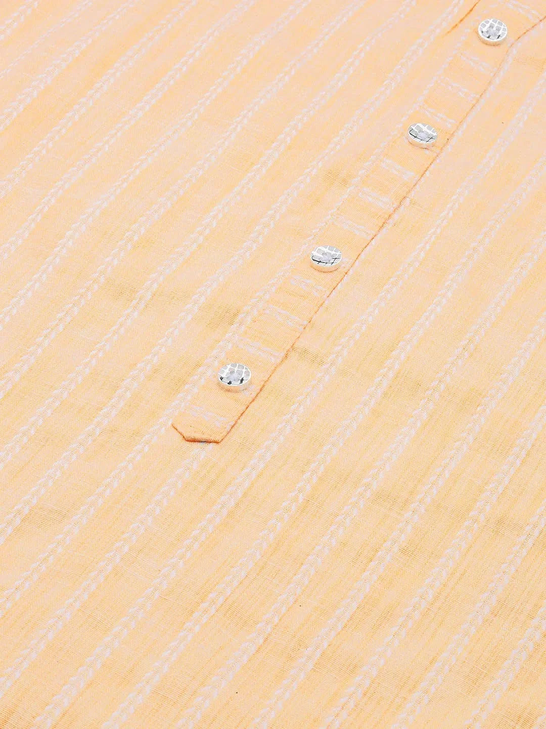 Orange Cotton Kurta: Women's Solid Indian Kurta Online